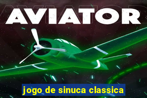 jogo de sinuca classica